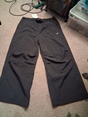 Shein Parachute Windbreaker Pants